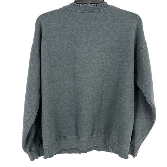 The Rolling Stones Distressed Pullover Sweatshirt Womens Size Medium - Picture 5 of 7